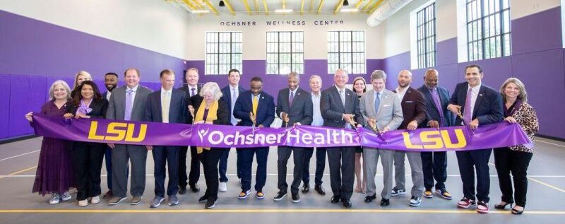 Ribbon Cutting at the Ochsner Wellness Center within the Huey P. Long Field House, Tuesday, October 24, 2023